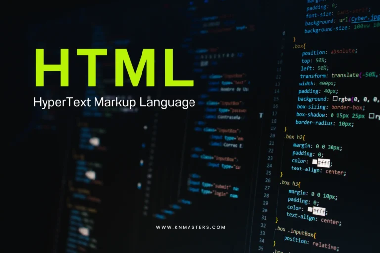HTML HyperText Markup Language cover scaled