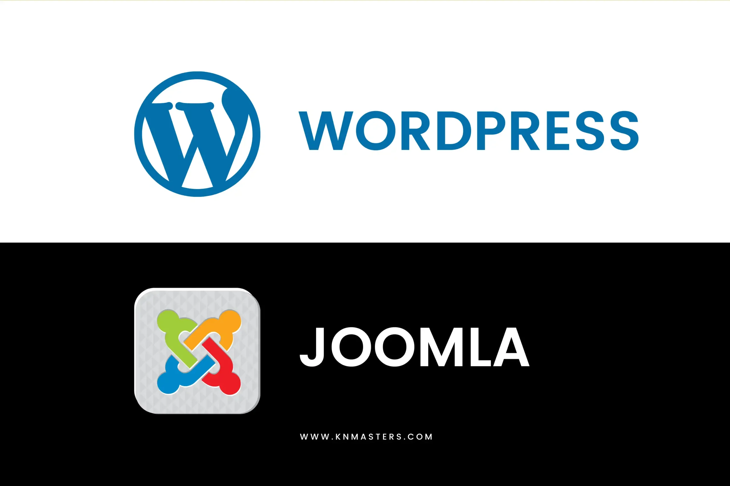 ความแตกต่างระหว่าง WordPress และ Joomla-cover