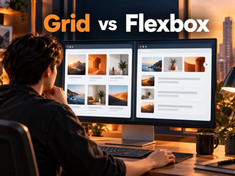 26649 grid vs flexbox responsive web design Horizontal