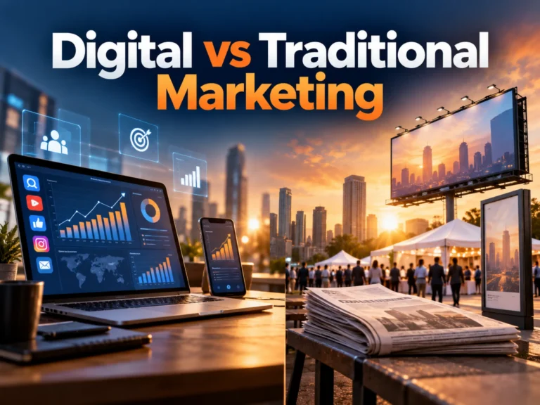 27752 digital vs traditional marketing Horizontal