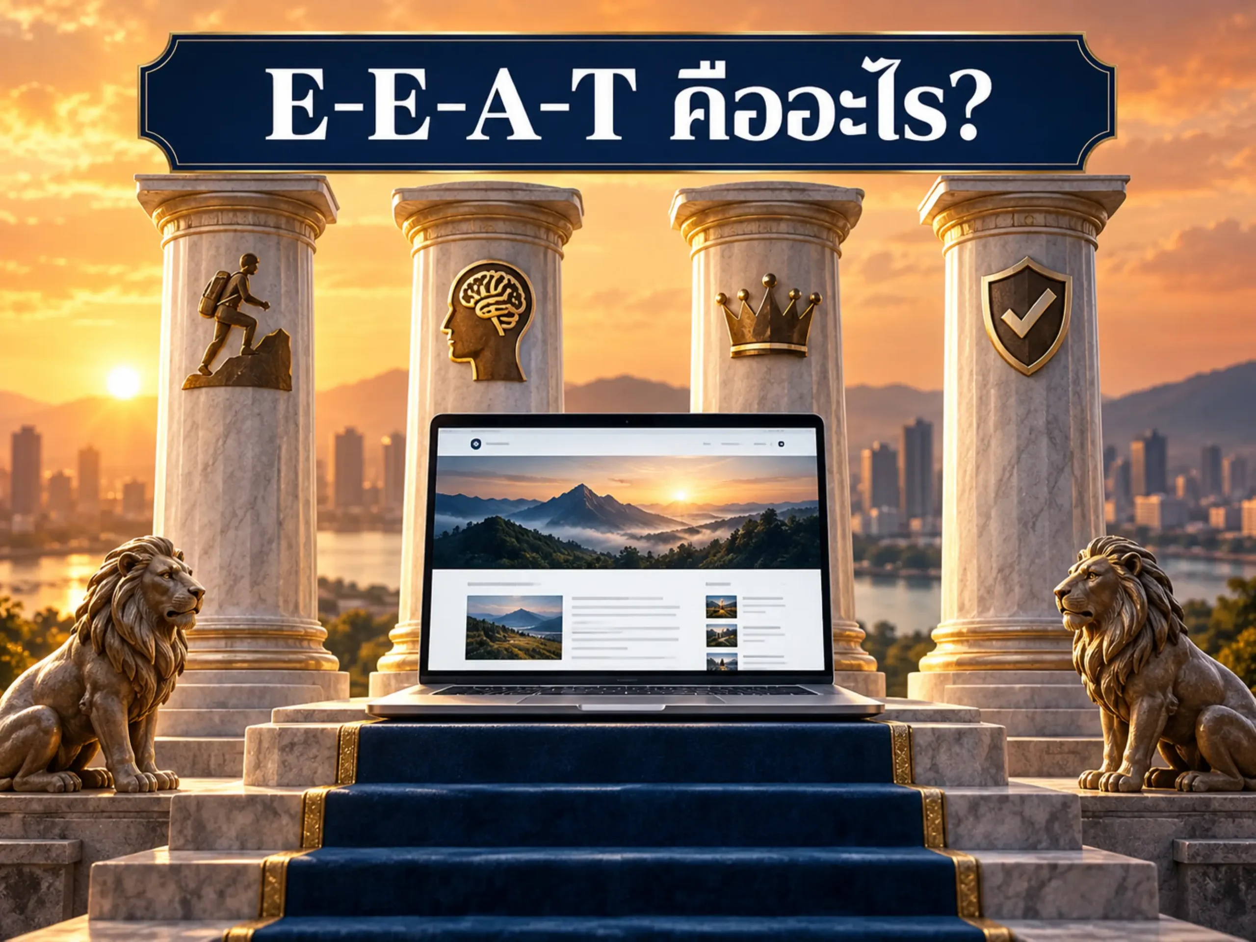 E-E-A-T คืออะไร? ปัจจัยสำคัญของการทำ SEO ให้เว็บไซต์น่าเชื่อถือ 1 32429 e e a t seo Horizontal