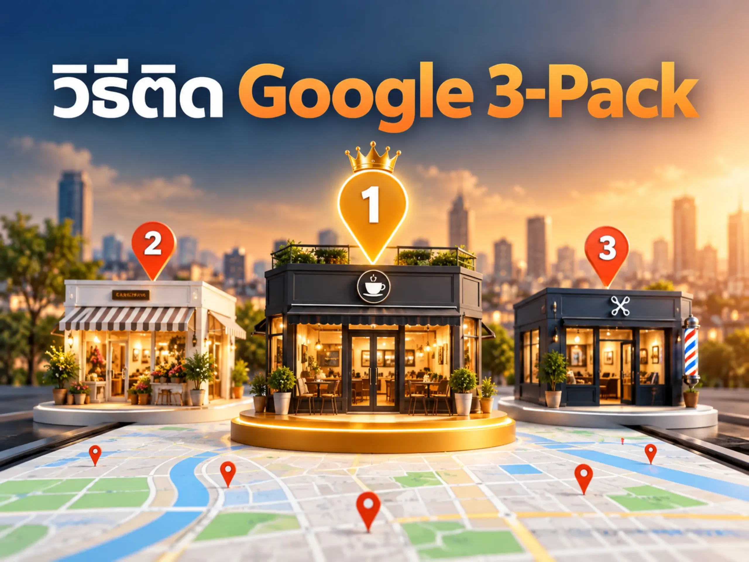 วิธีติด Google 3-Pack ทำ Local SEO อย่างไรให้ธุรกิจขึ้น Top 3 บน Google Maps 1 40849 how to rank in google 3 pack Horizontal