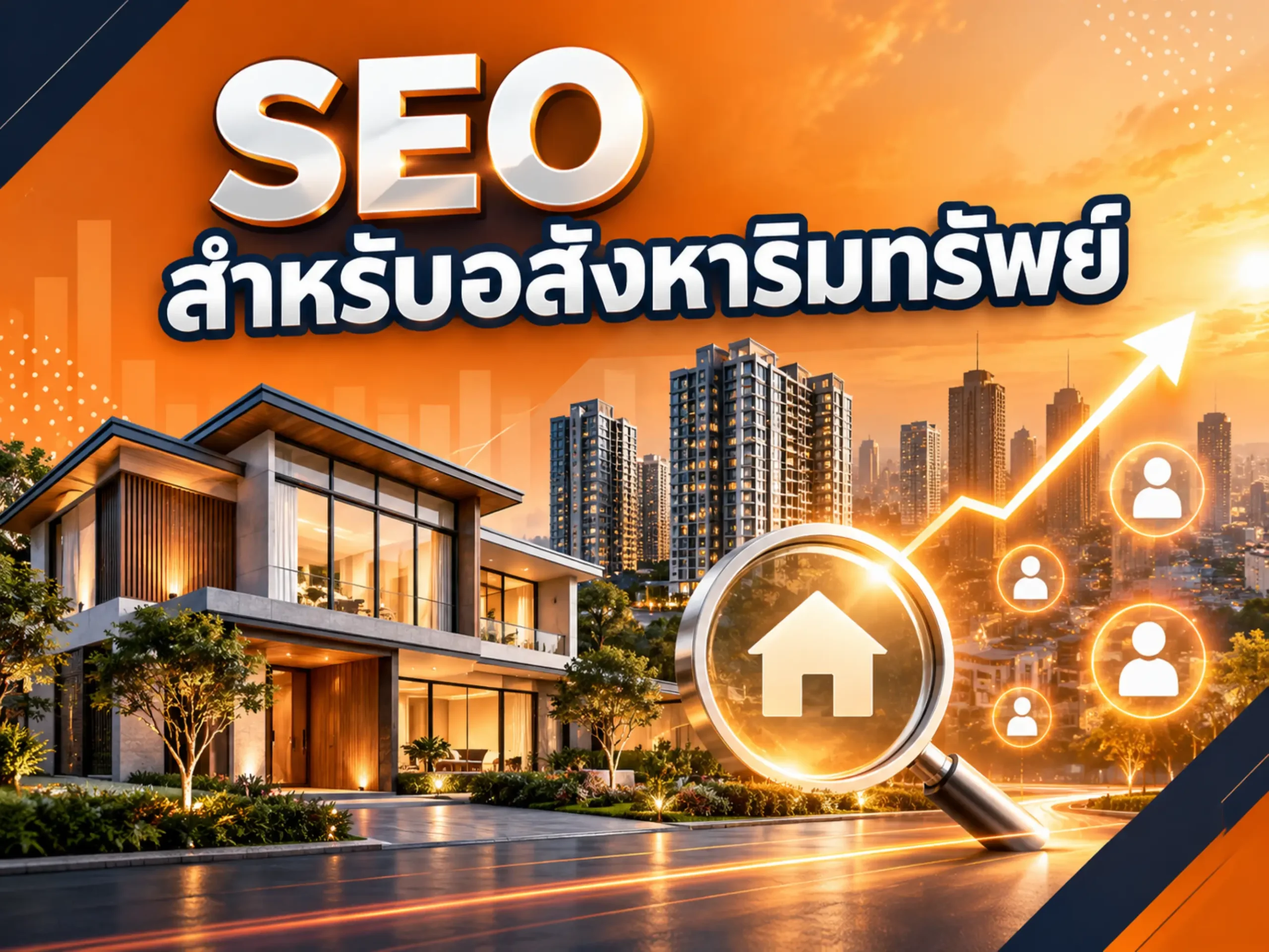 วิธีทำ SEO สำหรับอสังหาริมทรัพย์ เพิ่มลีดโดยไม่ต้องยิงแอดหนัก 1 43518 real estate seo Horizontal