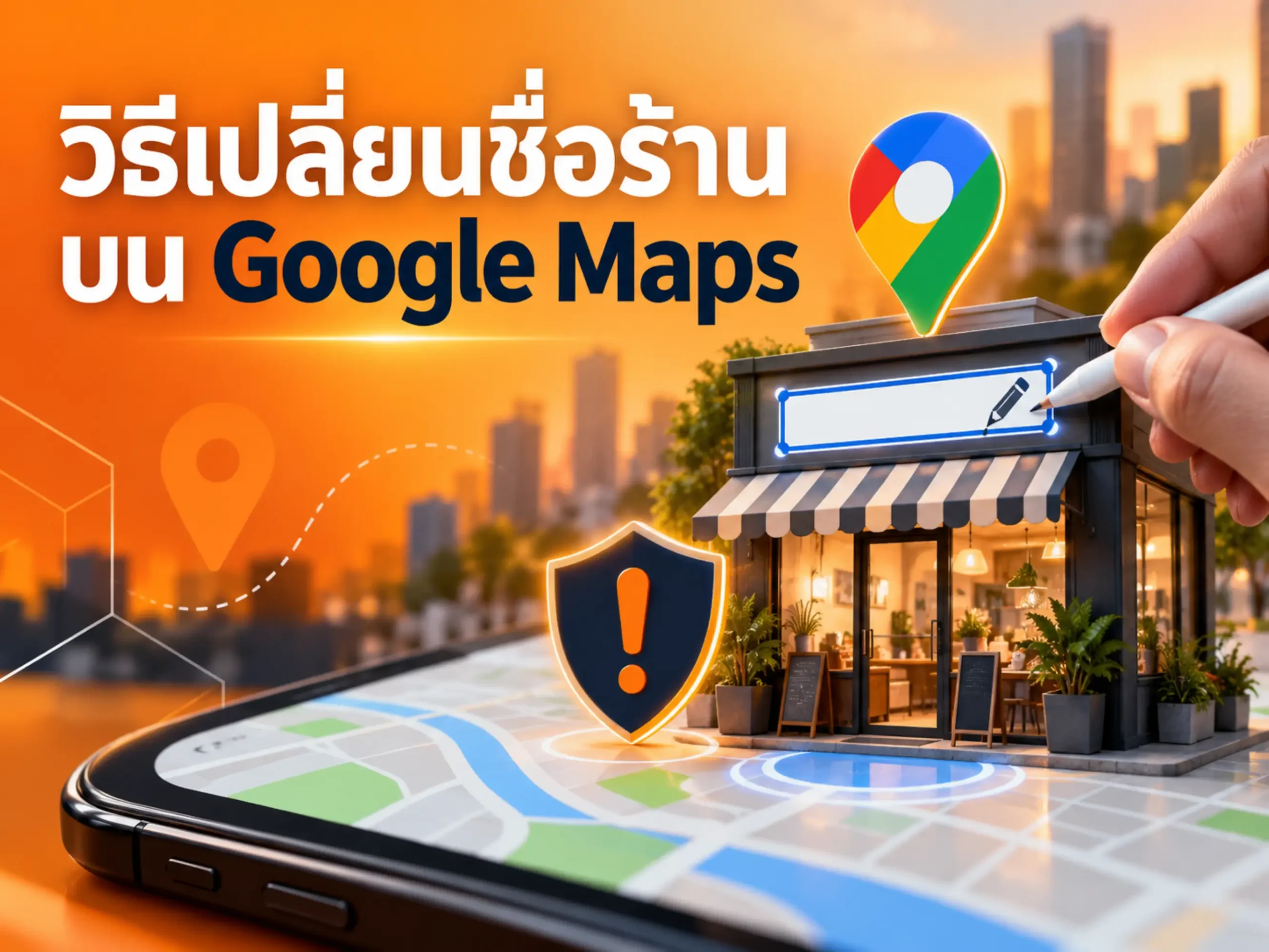วิธีเปลี่ยนชื่อร้านบน Google Maps อัปเดตล่าสุด พร้อมข้อควรระวังไม่ให้โปรไฟล์ถูกระงับ 1 43580 change business name google maps Horizontal